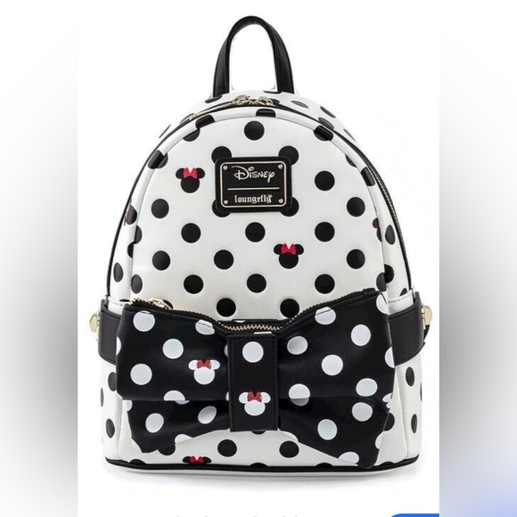 Disney Loungefly Minnie Mouse Backpack - Picture 1 of 7